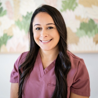 Portrait of Leah, a caring dental team member