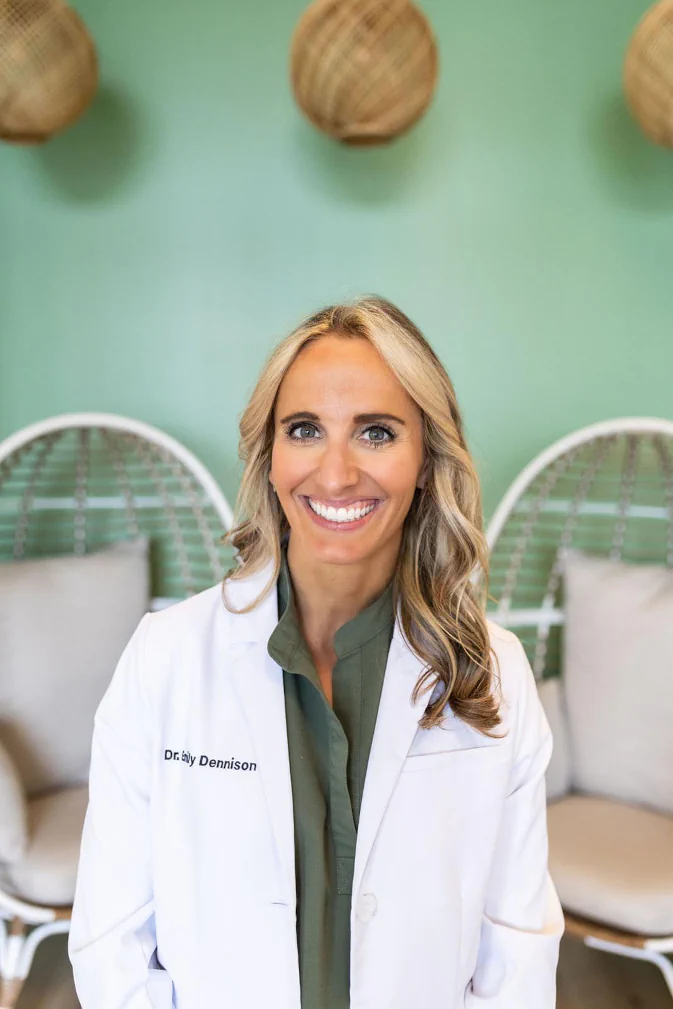 Dr. Emily Dennison, lead dentist at Avery Dental Wellness in Dublin, OH